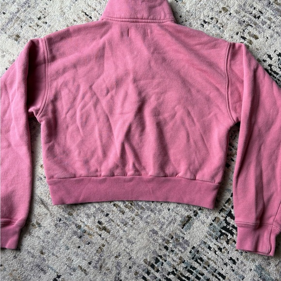 TNA Pink Half-Zip Sweatshirt - Picture 7 of 7